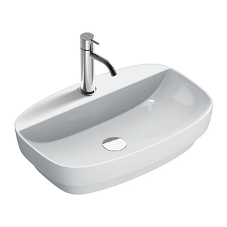 Раковина полувстраиваемая Catalano Green Lux 60х40 см (160GRLXN00) фото 1 Aquada.com.ua