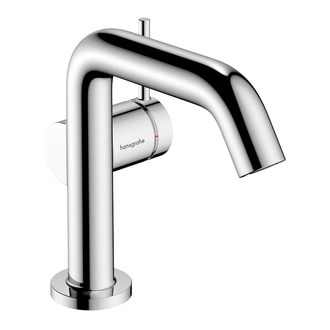Смеситель для раковины 110 Fine CoolStart Hansgrohe Tecturis S (цвет - хром), без донного клапана 73321000