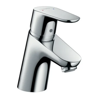 Смеситель для раковины, однорычажный Hansgrohe Focus (цвет - хром), с донным клапаном (31732000) фото 1 Aquada.com.ua