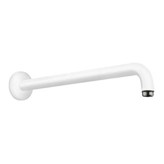 Кронштейн для верхнього душу Hansgrohe 389 мм, білий матовий (27413700)