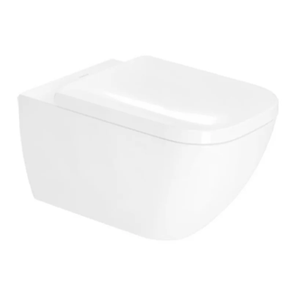 Унитаз Duravit Happy D.2 с сиденьем Soft Close (2221090000+0064590000) фото 1 Aquada.com.ua