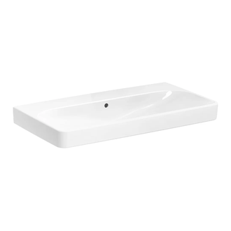 Раковина подвесная Geberit Smyle Square 90 х 48 х h16,5 см, без отверстия под смеситель (500.250.01.1) фото 1 Aquada.com.ua