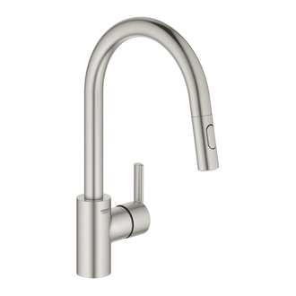 Grohe Feel смеситель кухонный, нерж. сталь (31486dc1)