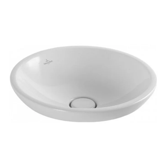 Раковина полувстраиваемая на столешницу Villeroy & Boch Loop & Friends d=38 см (41180101) фото 1 Aquada.com.ua