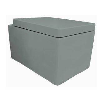Унітаз підвісний Nic Design Cool 34х52х26 см, Cemento матовий (003242047)