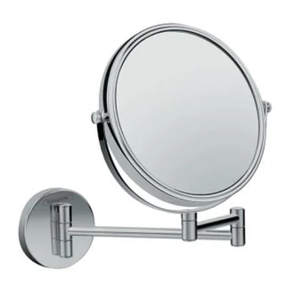 HANSGROHE Зеркало для бритья, настенное, хром Logis (73561000) фото 1 Aquada.com.ua