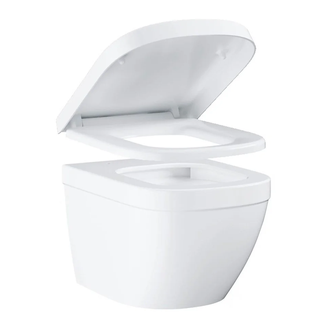 Унітаз підвісний Grohe Euro Ceramic з кришкою, білий (39206000/39330001) (39206000_39330001)
