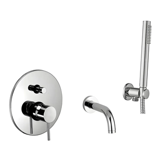 Paffoni Shower душевая система, хром (KITLIG015CR245)