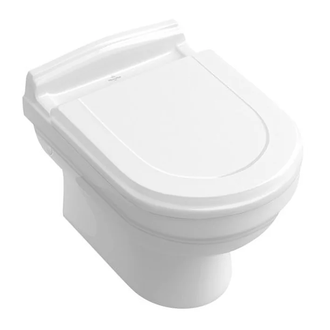VILLEROY & BOCH HOMMAGE унитаз 37*60см подвесной, белый С+ (6661B0R1) фото 1 Aquada.com.ua