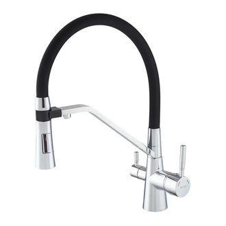 Mixxus Premium Magnet 021 Змішувач для кухні, чорний (MI6973)