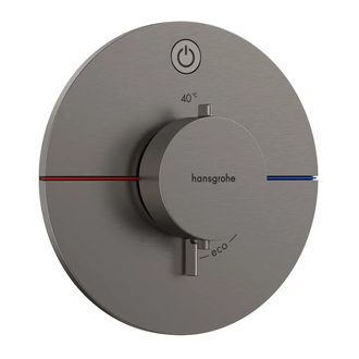 Hansgrohe ShowerSelect Comfort S Термостат, матовий чорний хром (15553340)