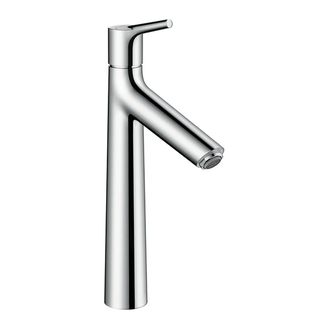 Смеситель для раковины, однорычажный Hansgrohe Talis S (цвет - хром), с донным клапаном (72031000) фото 1 Aquada.com.ua