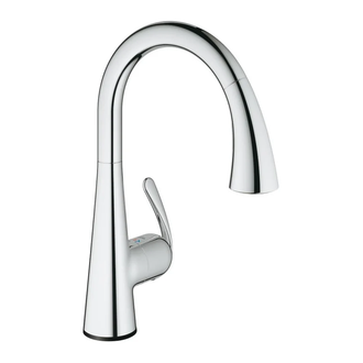 GROHE Сенсорний одноважільний змішувач для мийки Zedra Touch  (30219001) фото 1 Aquada.com.ua