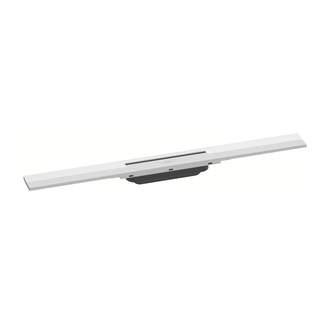 Трап для душа 70 см Hansgrohe RainDrain Flex, белый матовый (56043700) фото 1 Aquada.com.ua