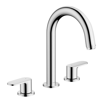 Смеситель для раковины Hansgrohe Vernis Blend (цвет - хром), с донным клапаном (71553000) фото 1 Aquada.com.ua
