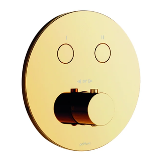 Термостат для душа Paffoni Compact Box (цвет - Honey gold / Медовое золото) (CPT018HG)
