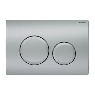 Geberit Delta 20 Клавіша змиву, матовий хром (115.127.46.1)