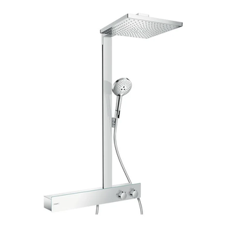 Душевая система с термостатом Hansgrohe Raindance E Showerpipe 300 1jet с ShowerTablet 600 (цвет - хром) (27363000) фото 1 Aquada.com.ua