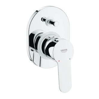 Смеситель для ванны/душа Grohe Bau Edge (цвет - хром) (29039000) фото 1 Aquada.com.ua