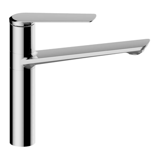 Смеситель для раковины высокий Primera Slim (цвет - хром), без донного клапана (10100028) фото 1 Aquada.com.ua