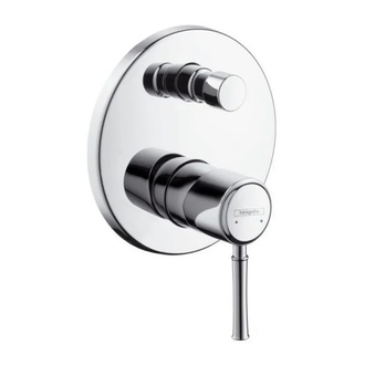 Сместитель для ванны Hansgrohe Talis Classic (цвет - хром) (14146000) фото 1 Aquada.com.ua