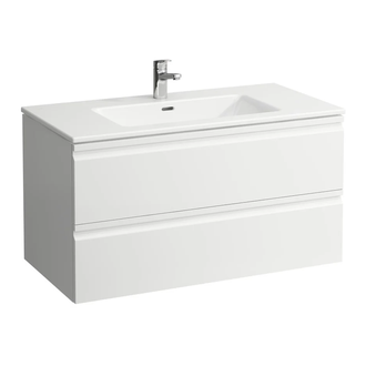Тумба с умывальником 100 см Laufen Pro S, белый глянцевый (H8619654751041) фото 1 Aquada.com.ua