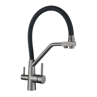 Lidz Aria 020F змішувач, графіт (LDARI020F3BGRP49568)
