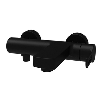 Смеситель для ванны Paffoni Ringo (цвет - чёрный матовый) (RIN022NO) фото 1 Aquada.com.ua