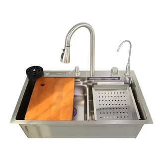 ZERIX ZH7546-SET-06 мийка, сталь (ZX5682)