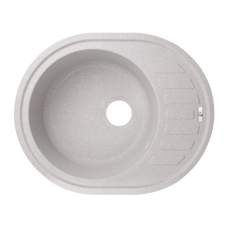 Lidz GRA-09 Кухонная мойка, серая (LIDZGRA09620500200)