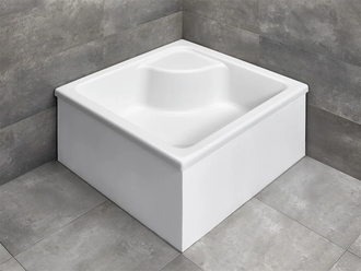 Душовий піддон Naxos C 80x80 см, RADAWAY (SNC8841-28)