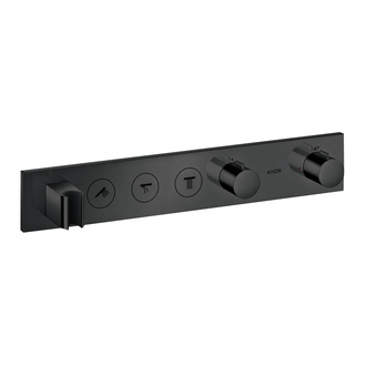 Термостат для скрытого монтажа Axor ShowerSolutions 530/90 на 3 потребителя (цвет - satin black) (18356350) фото 1 Aquada.com.ua