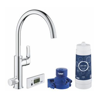 Комплект змішувача для кухні із фільтром Grohe Blue Pure (30383000)