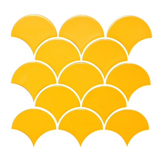 КОТТО КЕРАМІКА Мозаїка SCALES SC 6025 Dark Yellow 240x240x9 0,037 м2 Кераміка Лео