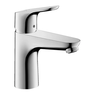 Hansgrohe Смеситель для раковины, однорычажный, хром Focus 100 (31607000) фото 3 Aquada.com.ua