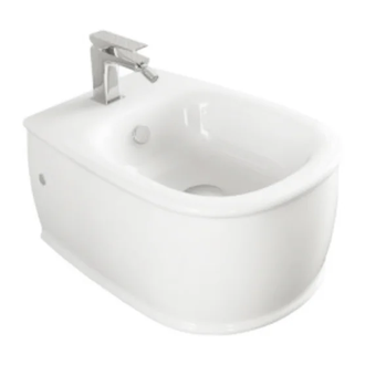 ARTCERAM Биде подвесное ArtCeram Azuley 52,5х37 см (AZB001) фото 1 Aquada.com.ua