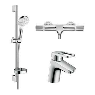 HANSGROHE Душевой набор с термостатом Logis Loop (1132019 ) фото 1 Aquada.com.ua