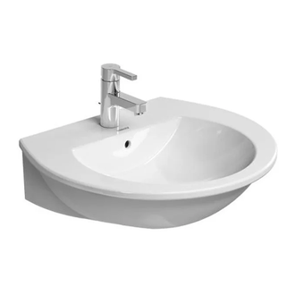 Раковина Duravit Darling New 65х55 см (2621650000) фото 1 Aquada.com.ua