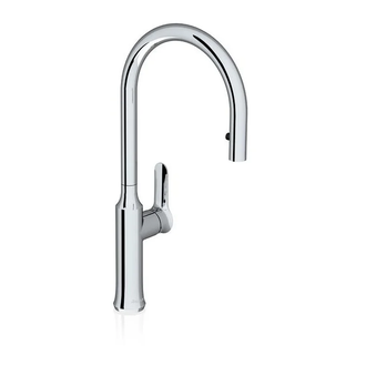 Смеситель кухонный Ravak Classic с выдвижным носиком (X070078) фото 1 Aquada.com.ua