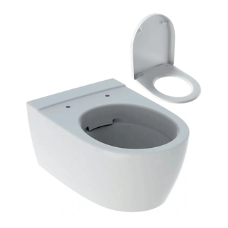 Унітаз підвісний Geberit iCon Rimfree з кришкою Soft-Close, білий (204060000/500.670.01.1) (204060000_500.670.01.1)