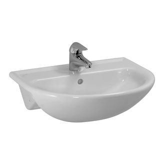 Раковина полувстраиваемая 56 х 44 см Laufen Pro (H8129510001041) фото 1 Aquada.com.ua
