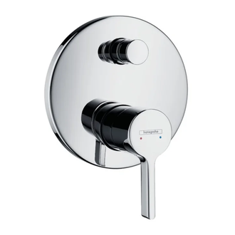Смеситель для ванны, однорычажный Hansgrohe Metris S (цвет - хром) (31466000) фото 1 Aquada.com.ua