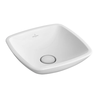 Раковина накладная на столешницу Villeroy & Boch Loop & Friends 430 х 430 мм (51491101) фото 1 Aquada.com.ua