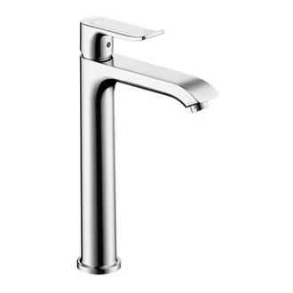 Смеситель для раковины, однорычажный Hansgrohe Metris (цвет - хром) (31185000) фото 1 Aquada.com.ua