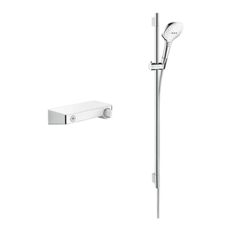 Душевой набор Hansgrohe ShowerTablet Select/Raindance E120 3jet, хром/белый (27027400) фото 1 Aquada.com.ua
