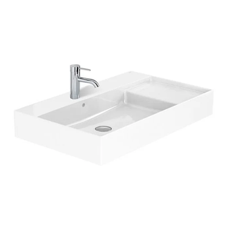 Умивальник підвісний Roca Inspira Square 80х49 (A32752B000)