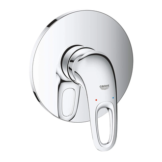 GROHE Смеситель однорычажный для душа на 1 выход, СМ, хром Eurostyle (24048003) фото 1 Aquada.com.ua