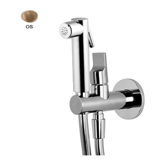Гігієнічний душ Fima Carlo Collettivita із вбудованим змішувачем, BRUSHED GOLD (F2320-1NOS)