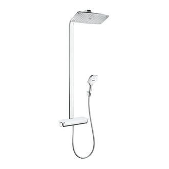 Душевая система с термостатом Hansgrohe Raindance S Showerpipe 360 1jet (цвет - хром/белый) (27112400) фото 1 Aquada.com.ua