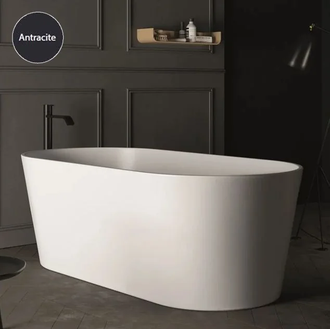 Nic-Design Ванна зі штучного каменю NIC Design Bay 160х80, Antracite Mat (014719013)